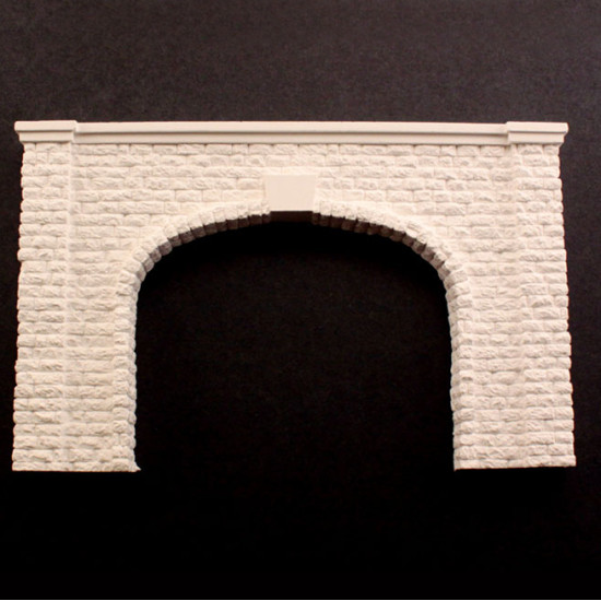BNIB OO / HO BUSCH 7027 2 TUNNEL PORTALS FOR DOUBLE TRACK - KJB Models - Foto 7